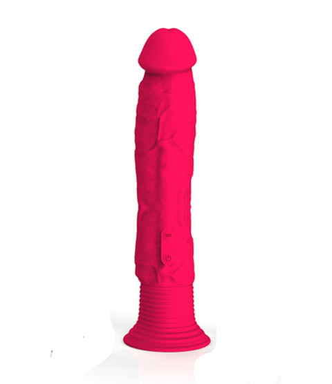 Gode ventouse vibrant rose flashy 10 vitesses - YOJ-040FUS